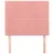 Produktbild 3 för Huvudgavlar 2 st rosa 90x5x78/88 cm sammet