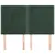 Produktbild 3 för Huvudgavlar 4 st mörkgrön 72x5x78/88 cm sammet