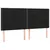 Produktbild 2 för Huvudgavlar 4 st svart 80x5x78/88 cm sammet
