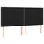Produktbild 2 för Huvudgavlar 4 st svart 90x5x78/88 cm sammet