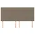 Produktbild 3 för Huvudgavlar 4 st taupe 80x5x78/88 cm tyg