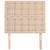 Produktbild 3 för Huvudgavlar 2 st cappuccino 90x5x78/88 cm konstläder
