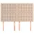 Produktbild 3 för Huvudgavlar 4 st cappuccino 72x5x78/88 cm konstläder
