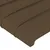 Produktbild 4 för Huvudgavlar 4 st mörkbrun 72x5x78/88 cm tyg