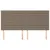Produktbild 3 för Huvudgavlar 4 st taupe 90x5x78/88 cm tyg