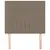 Produktbild 3 för Huvudgavlar 2 st taupe 80x5x78/88 cm tyg