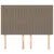 Produktbild 3 för Huvudgavlar 4 st taupe 72x5x78/88 cm tyg