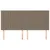 Produktbild 3 för Huvudgavlar 4 st taupe 80x5x78/88 cm tyg