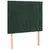 Produktbild 2 för Huvudgavlar 2 st mörkgrön 80x5x78/88 cm sammet