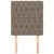 Produktbild 3 för Huvudgavlar 2 st taupe 80x7x78/88 cm tyg
