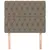 Produktbild 3 för Huvudgavlar 2 st taupe 90x7x78/88 cm tyg