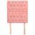 Produktbild 3 för Huvudgavlar 2 st rosa 80x7x78/88 cm sammet
