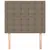 Produktbild 3 för Huvudgavlar 2 st taupe 90x5x78/88 cm tyg