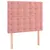 Produktbild 2 för Huvudgavlar 2 st rosa 90x5x78/88 cm sammet