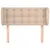 Produktbild 3 för Sänggavel med kanter cappuccino 83x23x78/88 cm konstläder