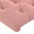 Produktbild 5 för Sänggavel med kanter rosa 83x23x78/88 cm sammet