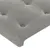 Produktbild 5 för Sänggavel med kanter ljusgrå 83x23x78/88 cm sammet