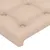 Produktbild 5 för Sänggavel med kanter cappuccino 93x23x118/128 cm konstläder
