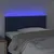 Produktbild 3 för Sänggavel LED blå 90x5x78/88 cm tyg