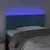 Produktbild 3 för Sänggavel LED mörkblå 80x5x78/88 cm sammet