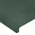 Produktbild 5 för Sänggavel LED mörkgrön 160x5x78/88 cm sammet