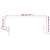 Produktbild 6 för Sänggavel LED rosa 180x5x78/88 cm sammet