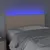Produktbild 3 för Sänggavel LED cappuccino 80x5x78/88 cm konstläder