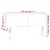 Produktbild 6 för Sänggavel LED svart 144x5x78/88 cm konstläder