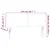 Produktbild 6 för Sänggavel LED cappuccino 144x5x78/88 cm konstläder