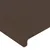 Produktbild 5 för Sänggavel LED brun 180x5x78/88 cm konstläder
