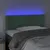 Produktbild 3 för Sänggavel LED mörkgrön 90x5x78/88 cm sammet