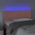 Produktbild 3 för Sänggavel LED rosa 90x5x78/88 cm sammet