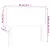 Produktbild 6 för Sänggavel LED rosa 90x5x78/88 cm sammet