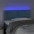 Produktbild 3 för Sänggavel LED blå 100 x 5 x 78/88 cm sammet