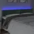 Produktbild 3 för Sänggavel LED mörkgrön 160x5x78/88 cm sammet