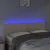 Produktbild 3 för Sänggavel LED cappuccino 144x5x78/88 cm konstläder