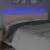 Produktbild 3 för Sänggavel LED cappuccino 180x5x78/88 cm konstläder