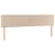 Produktbild 4 för Sänggavel LED cappuccino 180x5x78/88 cm konstläder