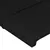 Produktbild 5 för Sänggavel LED svart 90x5x78/88 cm tyg