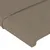 Produktbild 5 för Sänggavel LED taupe 160x5x78/88 cm tyg