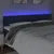 Produktbild 3 för Sänggavel LED blå 180x5x78/88 cm tyg