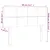 Produktbild 6 för Sänggavel LED rosa 80x5x78/88 cm sammet
