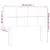 Produktbild 6 för Sänggavel LED rosa 90x5x78/88 cm sammet