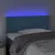 Produktbild 3 för Sänggavel LED blå 100 x 5 x 78/88 cm sammet