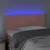 Produktbild 3 för Sänggavel LED rosa 100 x 5 x 78/88 cm sammet 