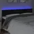 Produktbild 3 för Sänggavel LED svart 180x5x78/88 cm sammet