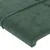 Produktbild 5 för Sänggavel LED mörkgrön 200x5x78/88 cm sammet