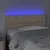 Produktbild 3 för Sänggavel LED cappuccino 90x5x78/88 cm konstläder