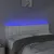 Produktbild 3 för Sänggavel LED vit 144x5x78/88 cm konstläder