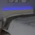 Produktbild 3 för Sänggavel LED gräddvit 180x5x78/88 cm konstläder